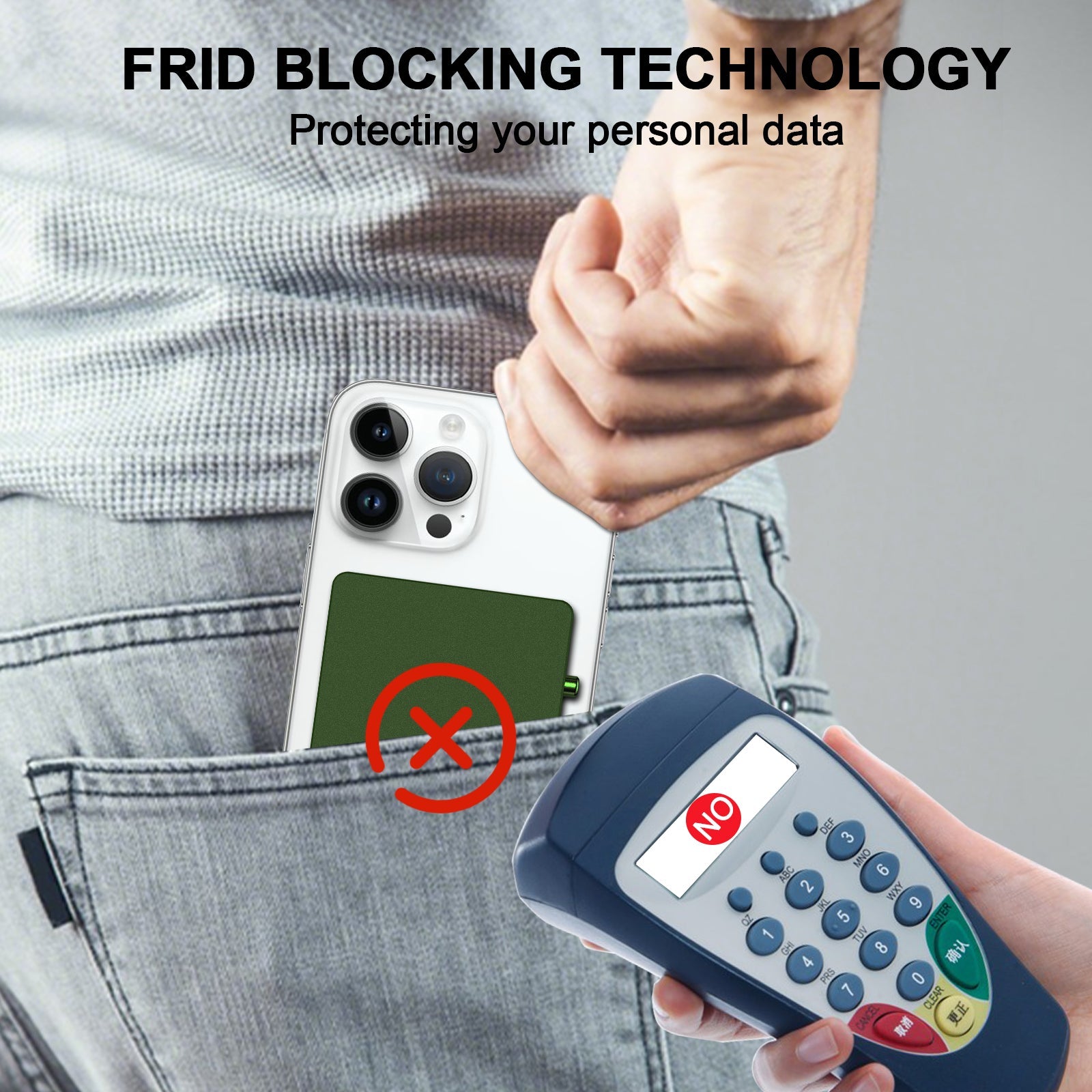 RFID Slim Pop-Up Wallet with Money Clip — All Aluminum Metal Card Holder for Men