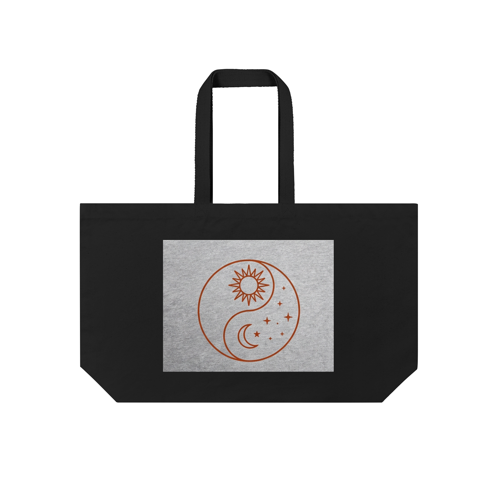 Save me peacefully - Oversized Canvas Shopper Bag