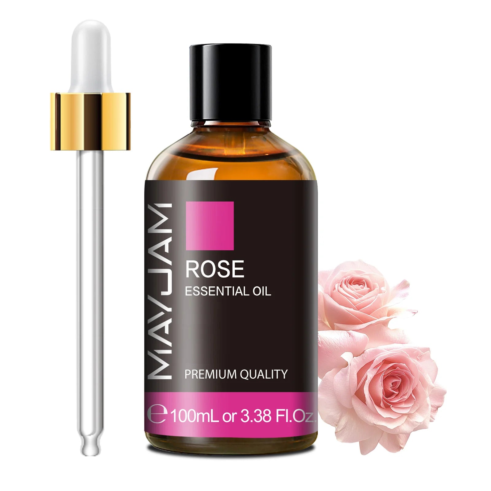Pure Plant Essential Oil 100ml — Peppermint, Lavender, Frankincense &amp; More for Diffuser &amp; Aromatherapy