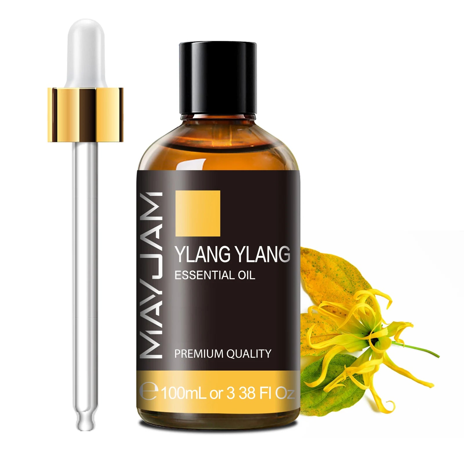 Pure Plant Essential Oil 100ml — Peppermint, Lavender, Frankincense &amp; More for Diffuser &amp; Aromatherapy