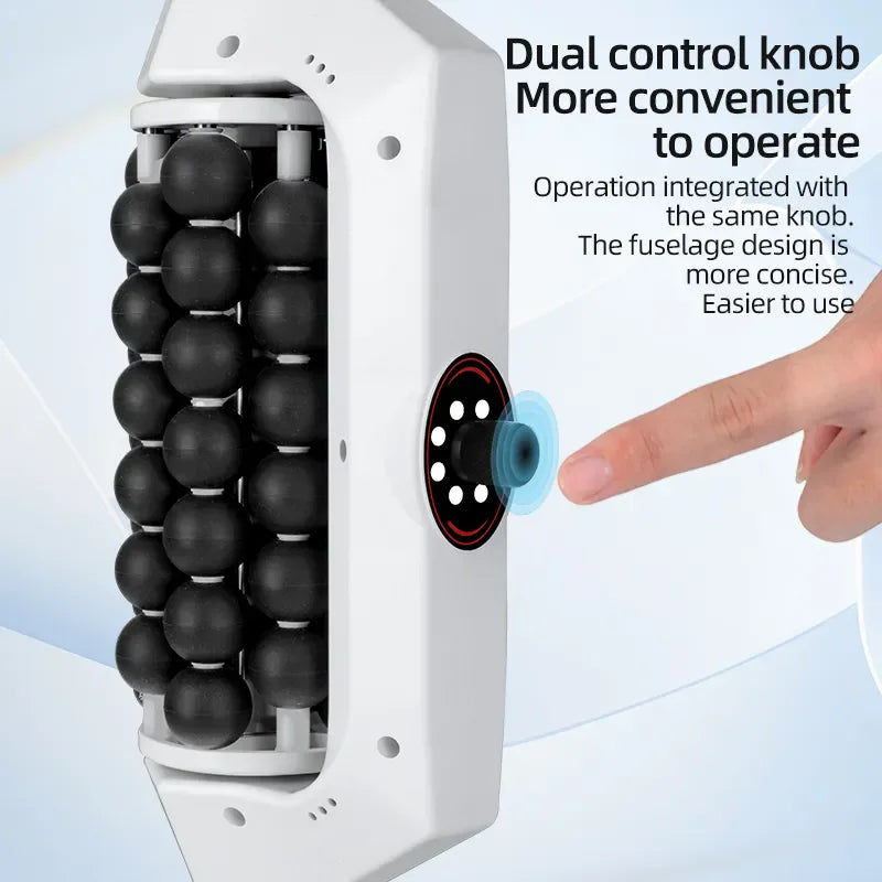 Rechargeable Anti-Cellulite Body Roller — High-Frequency Vibration Slimming Massage Machine