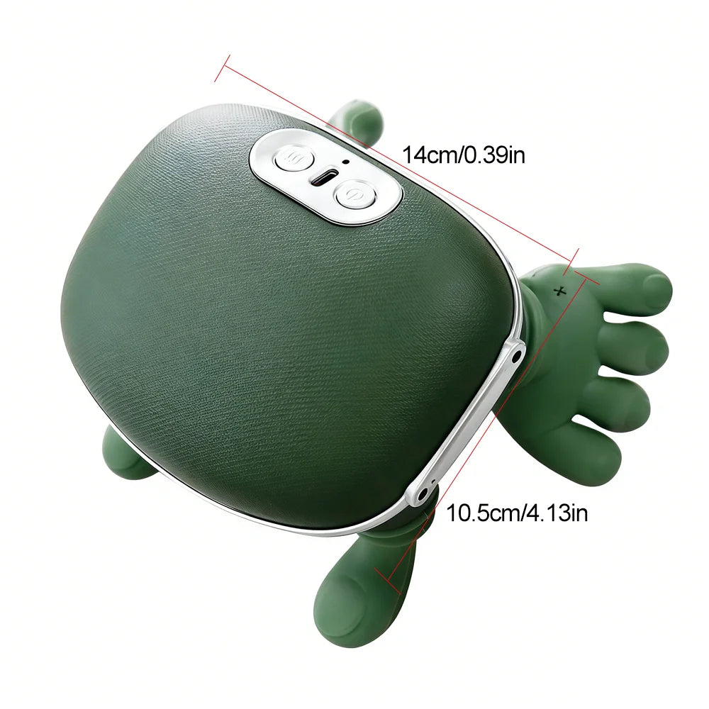 N7 Rechargeable Neck &amp; Shoulder Massager — 3-Level Bionic Kneading, Portable Home Massager