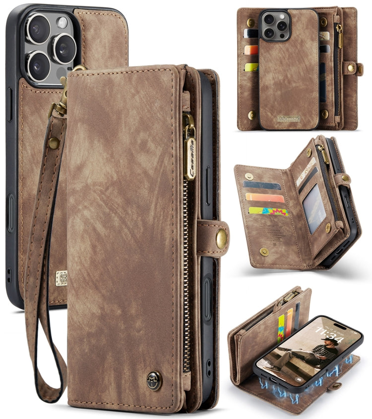 CaseMe 008 Detachable Leather Wallet Case — iPhone 16 Pro Max / Pro / Plus / Air