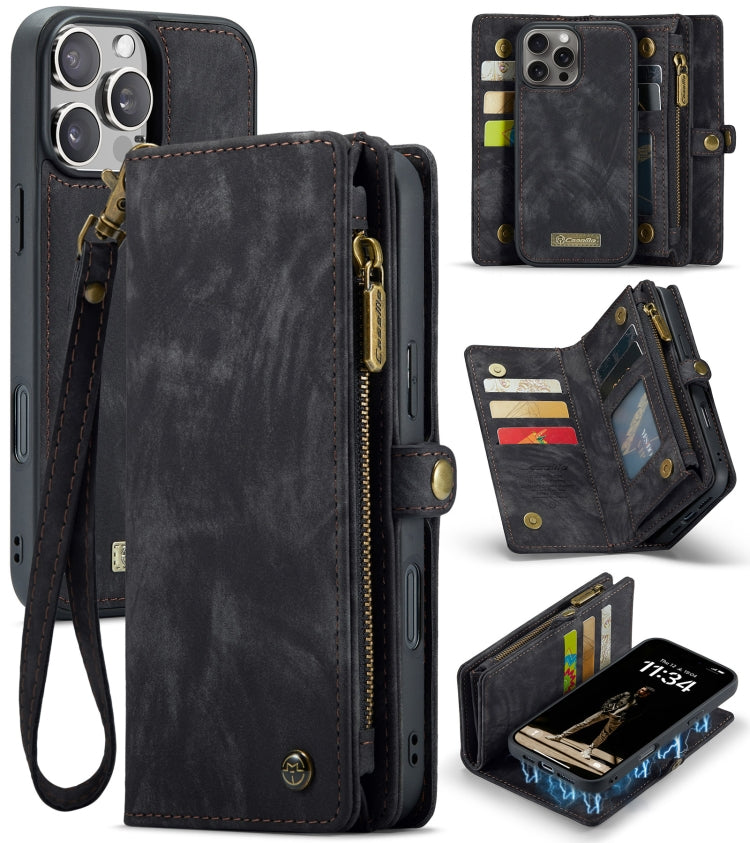 CaseMe 008 Detachable Leather Wallet Case — iPhone 16 Pro Max / Pro / Plus / Air
