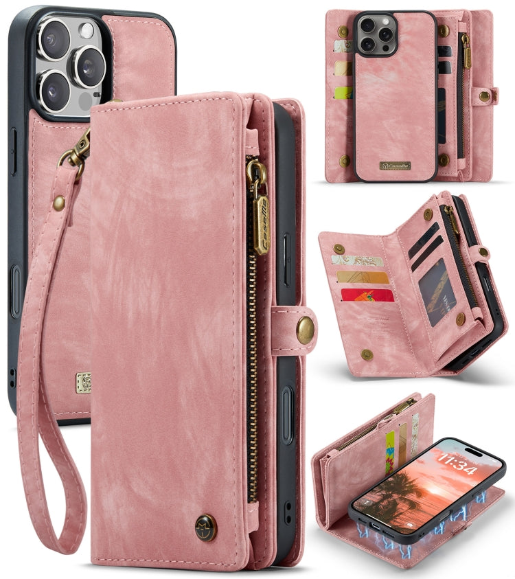 CaseMe 008 Detachable Leather Wallet Case — iPhone 16 Pro Max / Pro / Plus / Air