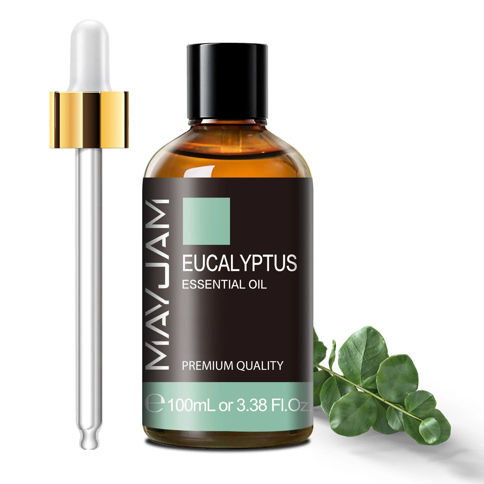 Pure Plant Essential Oil 100ml — Peppermint, Lavender, Frankincense &amp; More for Diffuser &amp; Aromatherapy