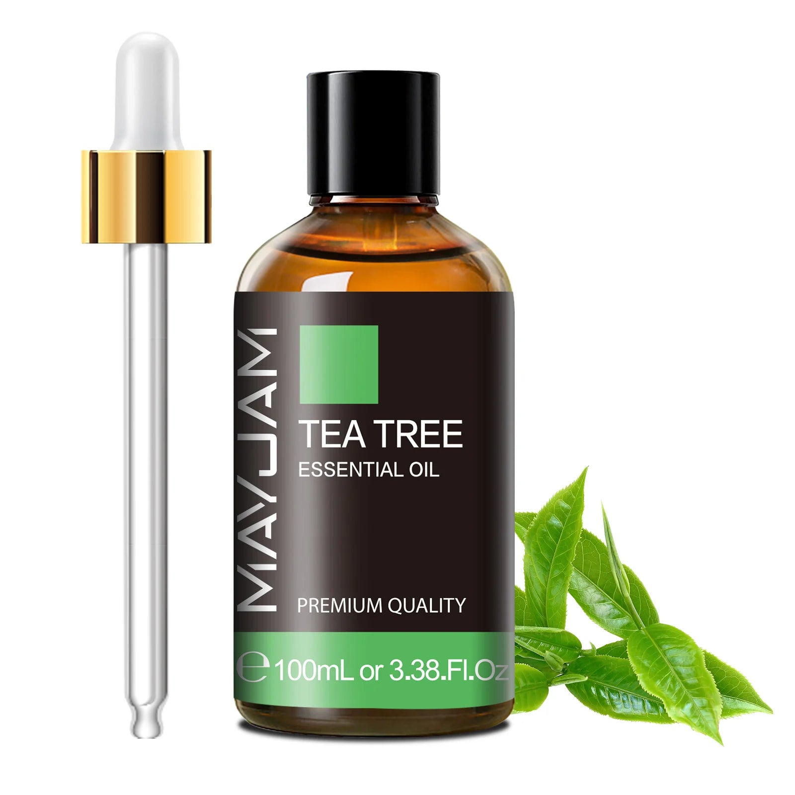 Pure Plant Essential Oil 100ml — Peppermint, Lavender, Frankincense &amp; More for Diffuser &amp; Aromatherapy